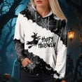 thumbnail image 2 of Godom Halloween Hoodies for Women Trendy Oversized Graphic Hoodie Fall Fashion Loose Fit Fleece Pullover with Pocket, 2 of 6