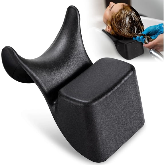 Shampoo Bowl Neck Rest, Comfortable Hair Salon Rubber Cushion Shampoo Sink Gel Neck Pad, Professional Hair Washing Pillow Support for Home Salon, Beauty Salons, Barbershop, SPA