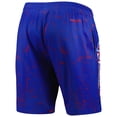 thumbnail image 3 of Men's Mitchell & Ness Allen Iverson Royal Philadelphia 76ers Hardwood Classics Player Burst Shorts, 3 of 3