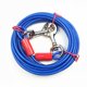 thumbnail image 4 of Pet al aire libre doble gancho extensión cuerda de alambre, dog rope pet traction rope, cadena de perro anti-mordida, 3/5/10 metros, negro rojo y azul, conjunto de tres LingWen 1327537066668, 4 of 4