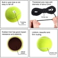 thumbnail image 1 of 4 Packs Tennis Training Ball with String Tennis Trainer Balls Self Practice Trainer Tool Tennis Ball Training Equipment for Tennis Trainer Practice Exercise, 1 of 4