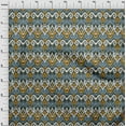 thumbnail image 3 of oneOone Viscose Chiffon Fabric Diamond & Swirl Ikat Print Fabric By Yard 42 Inch Wide, 3 of 4