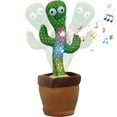 thumbnail image 1 of Juguete De Peluche De Cactus Bailando Juguete De Cactus Parlante Alimentado Por Batería Iluminado Incorporado 120 Canciones Juguete De Grabación De Cactus De Peluche Para Niños Cumpleaños Regalo De Na Muyoka  Hogar, 1 of 6