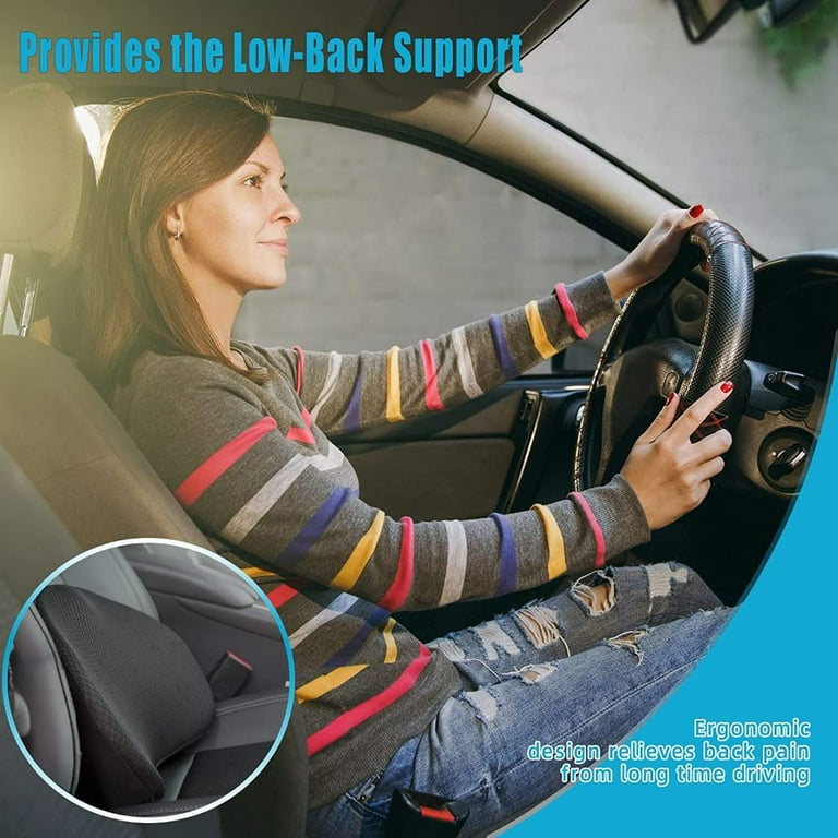 Car Seat Cushion for Driving - Comfort Memory Foam for Car Driver