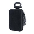 thumbnail image 1 of Bolsa para teléfono, bolsa pequeña con cremalleras dobles para hombres, bolsa de utilidad portátil, bolsa organizadora de utilidad para pesca, Camping Negro shamjiam Bolsa para teléfono, 1 of 8