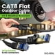 thumbnail image 2 of Cable Ethernet GearIt Cat 8 plano para exteriores de 15 m, color negro, 2 of 8