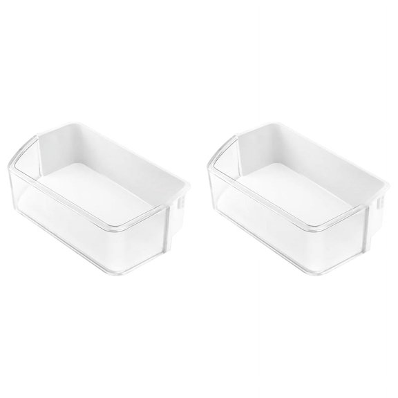 ! 2X DA97-12657A Door Shelf Basket Bin Left Replacement Refrigerator