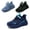 Navy, variant on REMEMLITA Tennis Shoes, Lightweight Breathable, Round Toe, Blue & Multicolor, Size 4