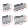 thumbnail image 2 of Refrigerator Wire Mesh Basket Storage Box Kitchen Cabinet Sundries Pen Makeup, 2 of 9
