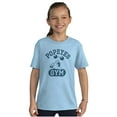 thumbnail image 3 of Popeye Body Builder Gym Workout Cool Crewneck T Shirts Boy Girl Teen Brisco Brands S, 3 of 5
