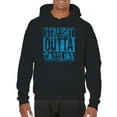 thumbnail image 6 of Straight Outta Carolina - Charlotte Football Hometown Pride Hoodie - X-Large - Black, 6 of 6