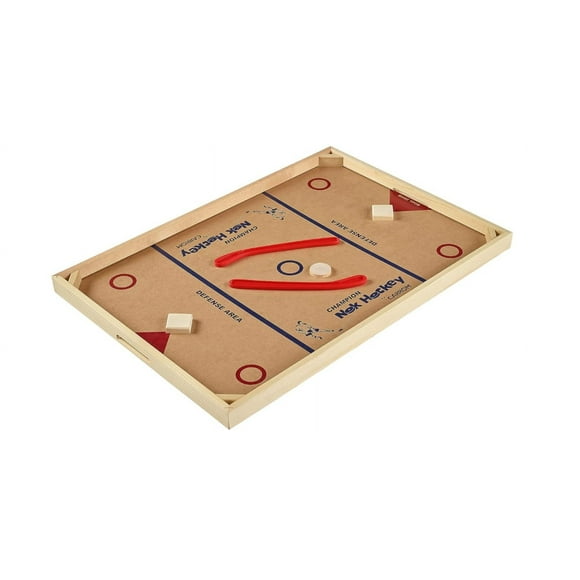 Carrom Champion Nok Hockey Game (Standard Size) â Wooden Board Games for Adults & Children â Indoor and Outdoor Games for Family â Sports Board Games