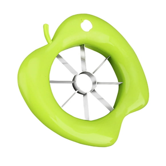 EGNMCR Kitchen Utensils & Gadgets Stainless Steel Fruit Cutter Portable Thickened Fruit Cutter Household Fruit Splitter Core Remover Stainless steel fruit slicer