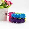 thumbnail image 4 of Fiudx Juguete Masticable para Perros, de Goma, para Rechinar Los Dientes, Diseño Duradero para El Entrenamiento de Cachorros, Colores Aleatorios, Ideal para Jugar y Masticar, Tamaño de 9 Cm, Incluye, 4 of 6