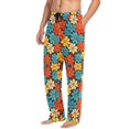 thumbnail image 2 of FORMRS Mens Pajama Pants with Pockets Sleepwear Lounge Bottoms Sizes S-2XL, Blooming Flowers, 2 of 7