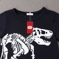 thumbnail image 5 of Loliuicca Kids Boys Short Sleeve Dinosaur Print T-Shirts Tops Short Pants, 5 of 6