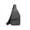 D, variant on AZXY Sleek Practical Crossbody Bag, Multi-pocket adjustable design for daily commute outdoor travel and casual outings, Black