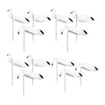 thumbnail image 4 of Ethern 12 Pieces Geese Silhouette Decoys Goose Motion Decoys Sturdy Weather Resistant 3 white, 4 of 9