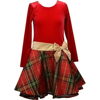bonnie jean red christmas dress Amazon.com: Bonnie Jean Girl's Holiday Christmas Dress and Coat Set for Baby, Toddler and Little Girls, Red Gold Green Ivory, 0-3 Months: Clothing, Shoes & Jewelry