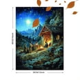thumbnail image 3 of Qisvanset 12x16 Inch Modern Nativity Bible Canvas Wall Art, Biblical Painting Advent Christmas Home Decor, 3 of 8