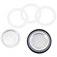 thumbnail image 2 of 1 Set Coffee Pot Silicone Sealing Gasket Aluminium Alloy Filter Espresso Maker Parts (1 Cup Size), 2 of 4
