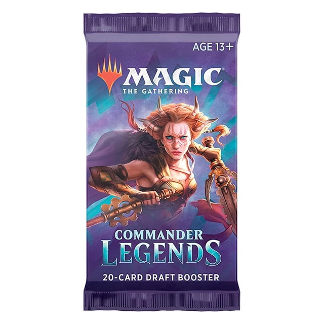 Magic The Gathering Commander Legends Booster Pack 2 Leyendas Total 20 cartas MTG (1 borrador)