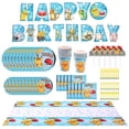 thumbnail image 5 of Decoración para fiesta de cumpleaños de Pokémon Pikachu Lightning, nuevo juego de globos, suministros para eventos infantiles, vajilla desechable, pancarta, máscara, fondo, 5 of 5
