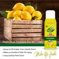 thumbnail image 4 of OdoBan Real Citrus Lemon Air Freshener 360 Continuous Spray, 10 Ounce, 2 Pack, 4 of 5