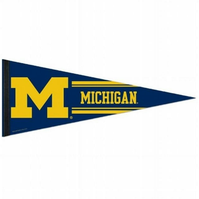 Fanion Michigan Wolverines 12x30 Style Premium