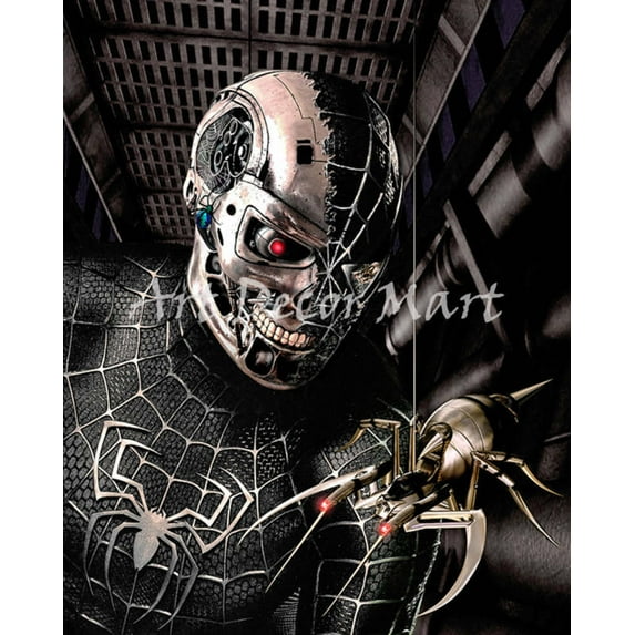 Spidernator - CANVAS OR FINE PRINT WALL ART PRINT