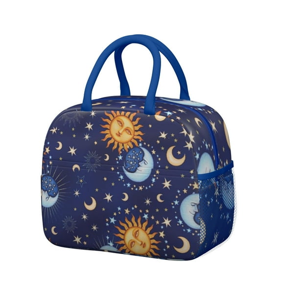 Lunch Bag Lunch Box for Women Reusable Insulated Lunch Bags,Water-Resistant Gothic Cooler Lunch Tote Bag, Large Capacity for Work Travel Picnic