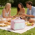 thumbnail image 6 of Dvumao Kitchen Organizers and Storage, Fashionable Outdoor Hand Sequin Lunch Bag Modern Portable Insulated Picnic Lunch Box Bag, Man Gifts, 6 of 6