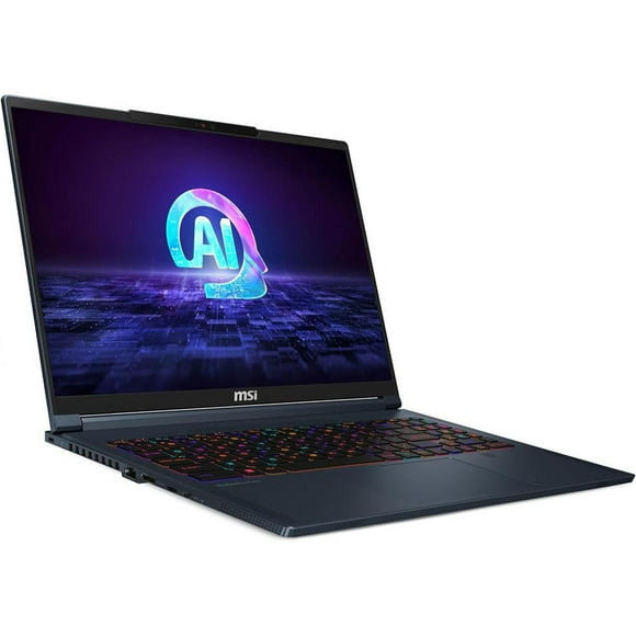 MSI Stealth 16 AI Studio A1VGG-049CA 16" QHD+ 240Hz Ultra Thin and Light Gaming Laptop Intel® Core™ Ultra9-185H RTX 4070 32GB DDR5 2TB NVMe SSD Win 11