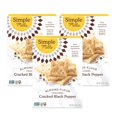 thumbnail image 1 of Almond Flour Crackers, Farmhouse Cheddar Snack Packs - Gluten Free, Healthy Snacks, 4.9 Ounce (Pack of 1), 1 of 5
