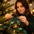 thumbnail image 6 of Clearance Under $1 Christmas Ribbon for Tree Wreath and Mantel Decor, Satin-Like Holiday Ribbon, 6 of 7
