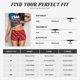 thumbnail image 5 of Fotbe Bulldog Red Shorts Sin Costuras – Shorts Deportivos de Cintura Alta para Mujer, Elásticos para Gimnasio, Yoga, Running o Ciclismo-Small, 5 of 8
