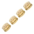 thumbnail image 4 of 4 Pcs Boutons de Contrôle de Volume de Vitesse de Guitare de Remplacement pour les Paul (Or), 4 of 10