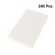 thumbnail image 3 of 240Pcs Clásico portátil Binder Core Diary Inner Notebook Multicolor Delicado para Bloque de dibujo de cuaderno de diario (Blanco), 3 of 5