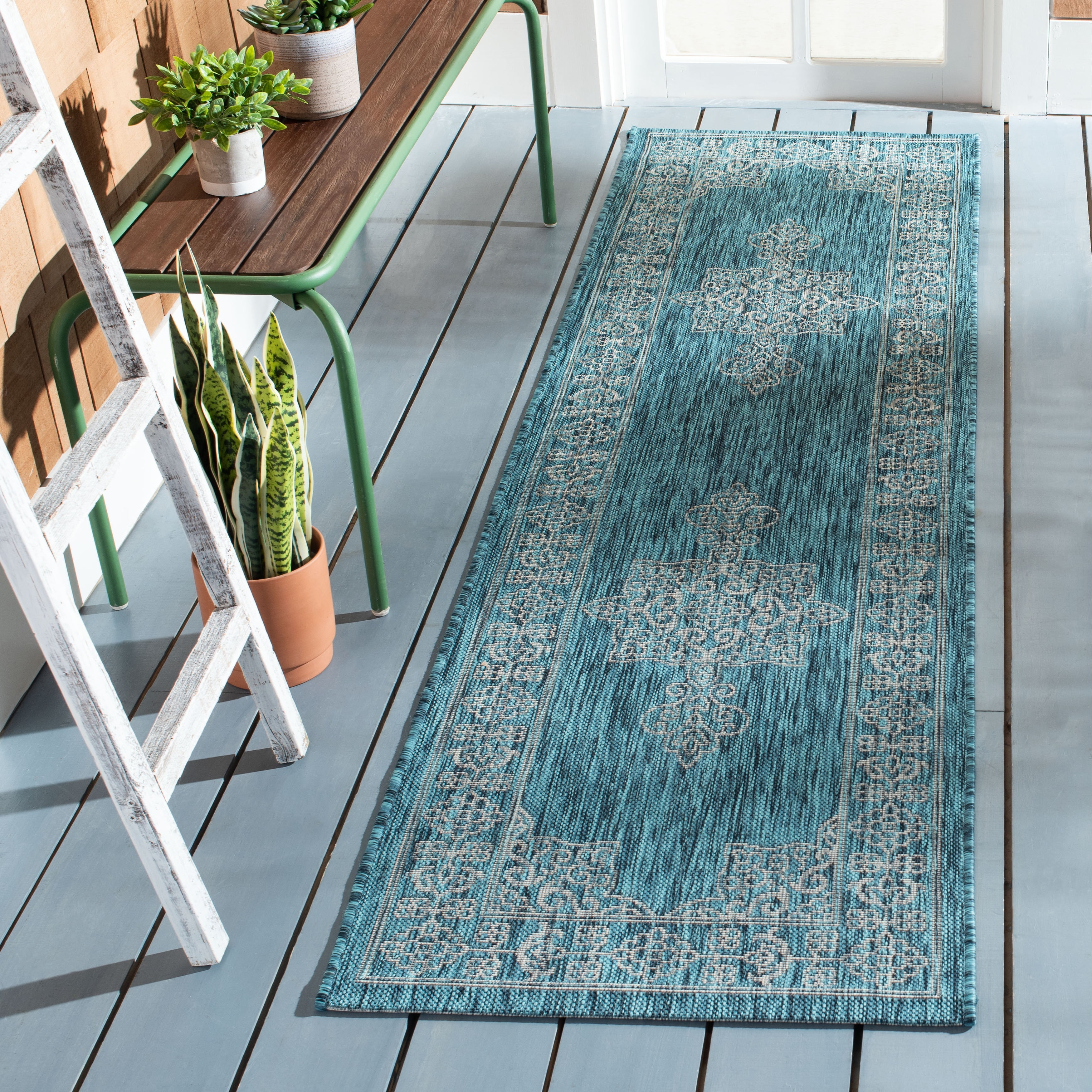 Surf's Up Titanium Textured Pattern Indoor Stain Resistant Area Rug Carpet 