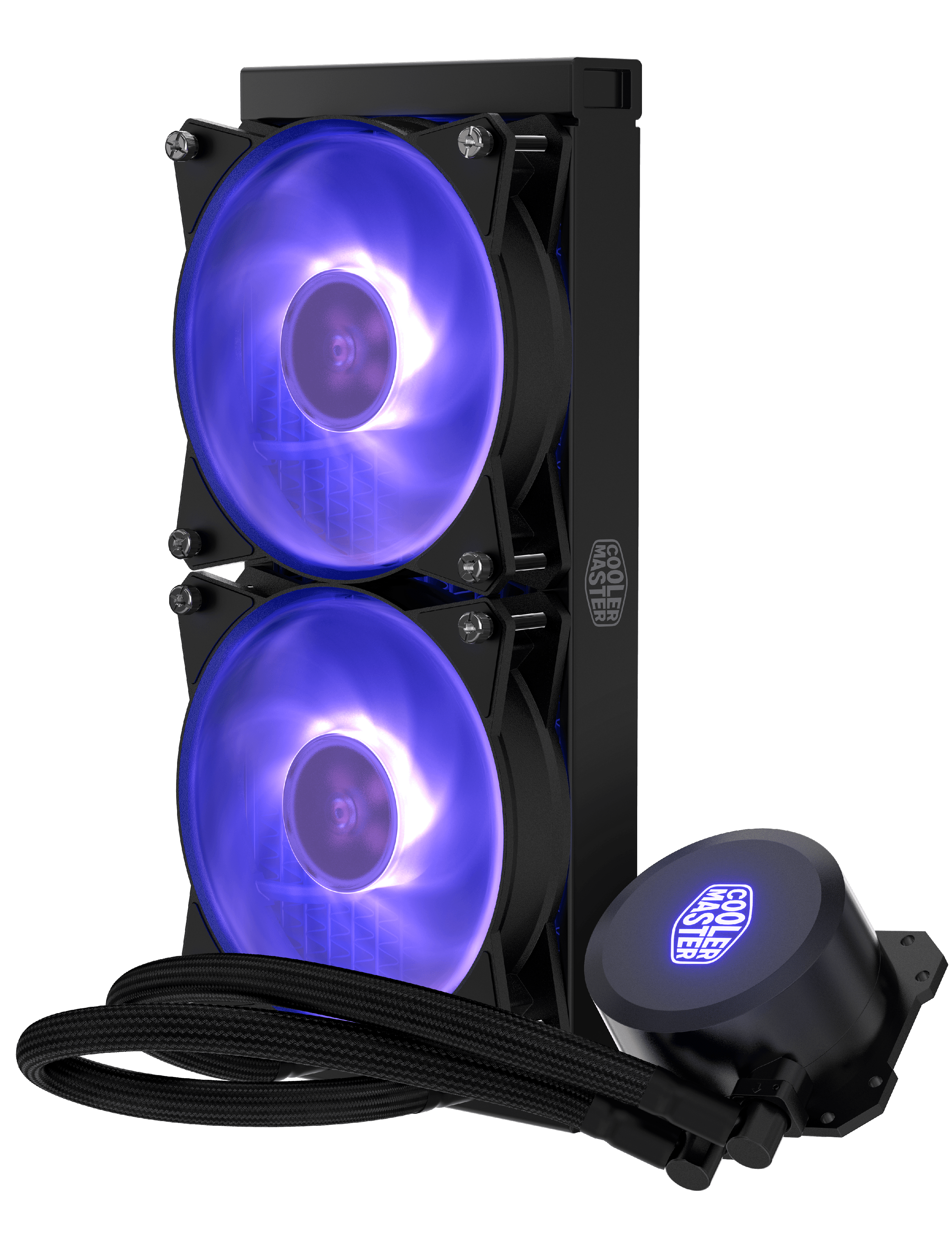 Cooler Master Masterliquid Lite Ml240l Rgb Mlw D24m 0pc R1 Walmart Com Walmart Com