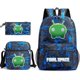 thumbnail image 1 of Set de mochilas Final Space Anime School de 3 piezas con bandolera, 1 of 1