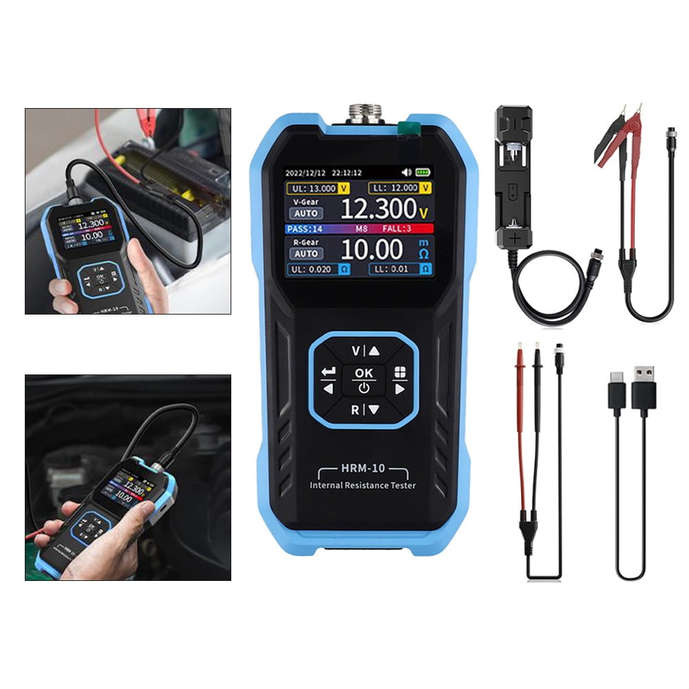 HRM-10 Internal Resistance Meter High Precision Voltage Resistance Measuring
