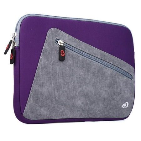 Slim Neoprene Protective Laptop Tablet Sleeve Water Resistant Slim Neoprene Protective Laptop Tablet Sleeve Water Resistant Cover Case For Macbook Microsoft Surface Chromebook 11 Inch Purple