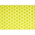 thumbnail image 1 of Ahgly Company Machine Washable Indoor Rectangle Trellis Yellow Modern Area Rugs, 3' x 5', 1 of 4