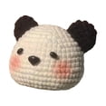 thumbnail image 3 of Handmade DIY Frog Doll Crochet Easy to Use Hand Knitting Toy Stuffing Skill Sewing Your Own Classic Crochet for Adults Panda, 3 of 8