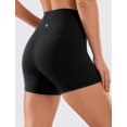 thumbnail image 2 of Shorts CRZ YOGA Medium Negro 4" Cintura Alta Spandex, 2 of 7