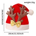 thumbnail image 3 of Vikakiooze 2022 Home Decor Clearance Unisex Christmas Decoration Outdoor Antler Plush Cute Christmas Hat, 3 of 7