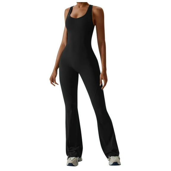 Womens Jumpsuit Tight Yoga Dress Dance Sports Fitness Dress Lift Belly Micro Date Night Rompers