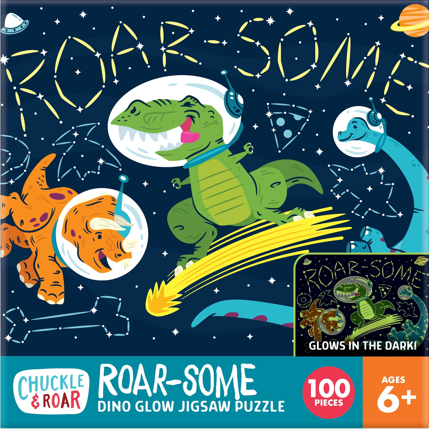 Chuckle & Roar 100pc Jigsaw Puzzle - Roar-Some for Kids by Buffalo Games