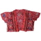 thumbnail image 1 of Party Wear Dress for Women Red Floral Printed V Shaped Collar Strappy Design Summer, 1 of 3